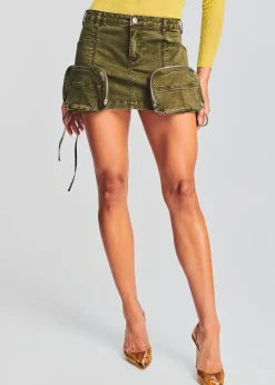 Fashion Finn Cargo Skirt Bottoms