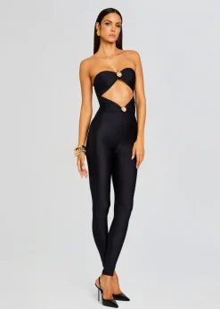 Best Fluer Lycra Jumpsuit Resort '24