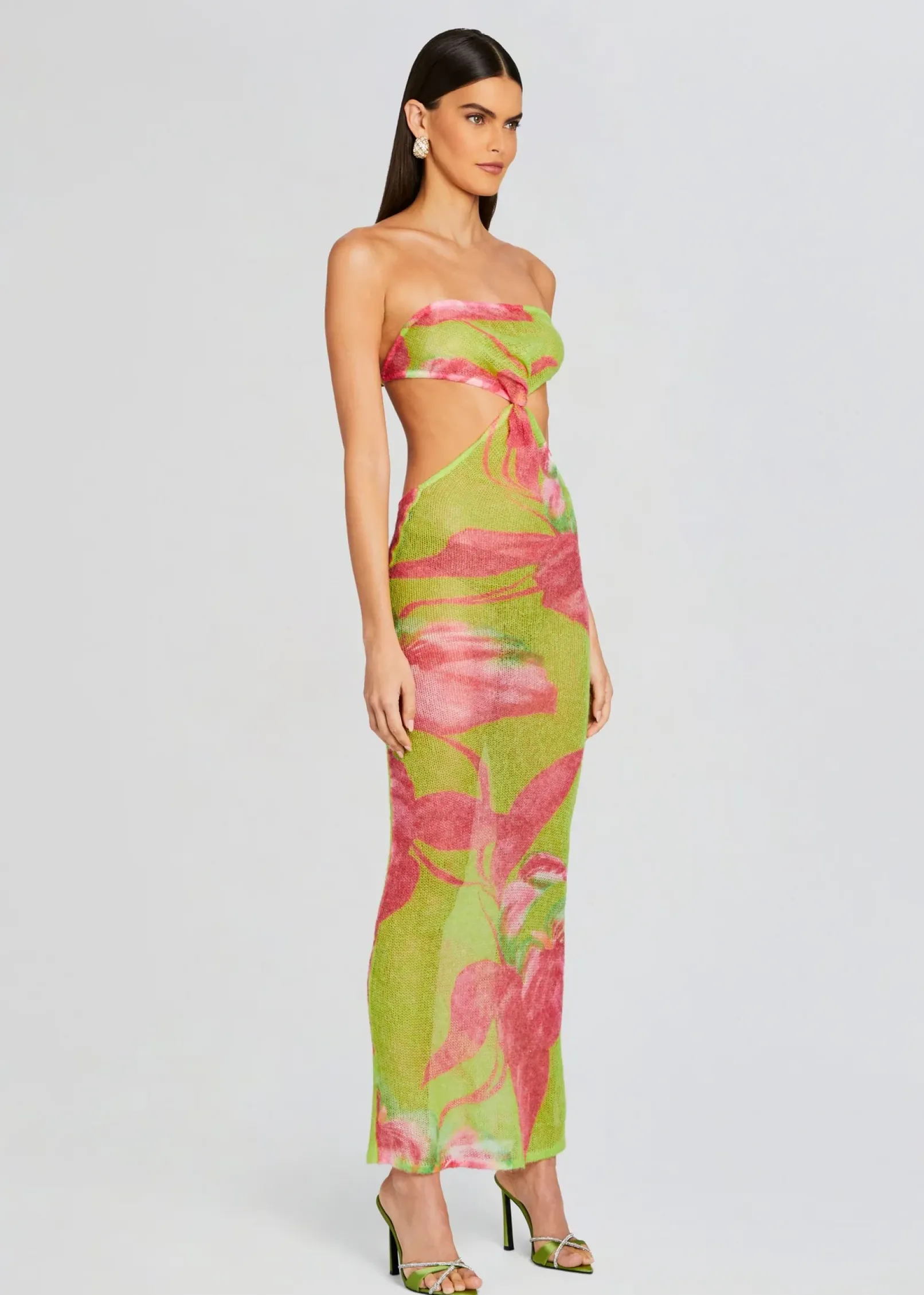 New Fontelina Knit Dress Tropical Hues
