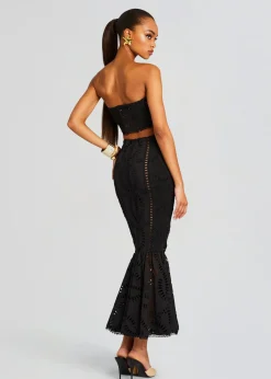 Store Fray Long Skirt Day to Night