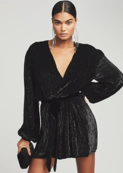 Discount Gabrielle Sequin Robe RETROFÊTE