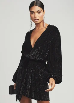 Discount Gabrielle Sequin Robe RETROFÊTE