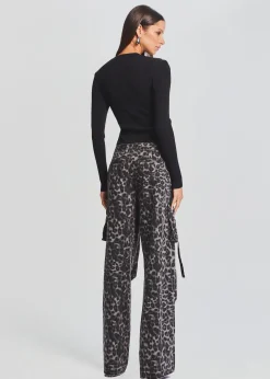 Store Geo Rib Knit Bodysuit Day to Night