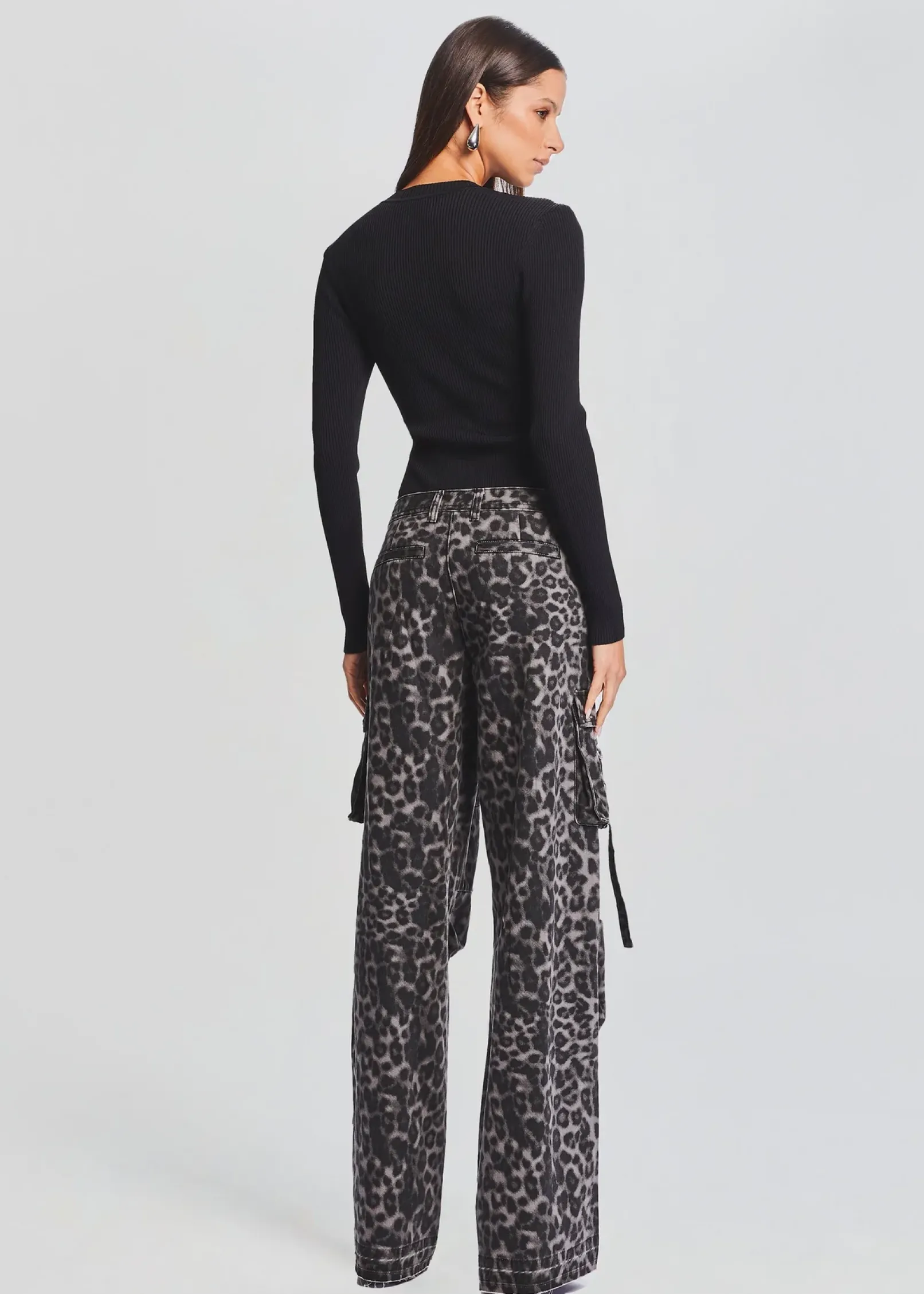 Store Geo Rib Knit Bodysuit Day to Night