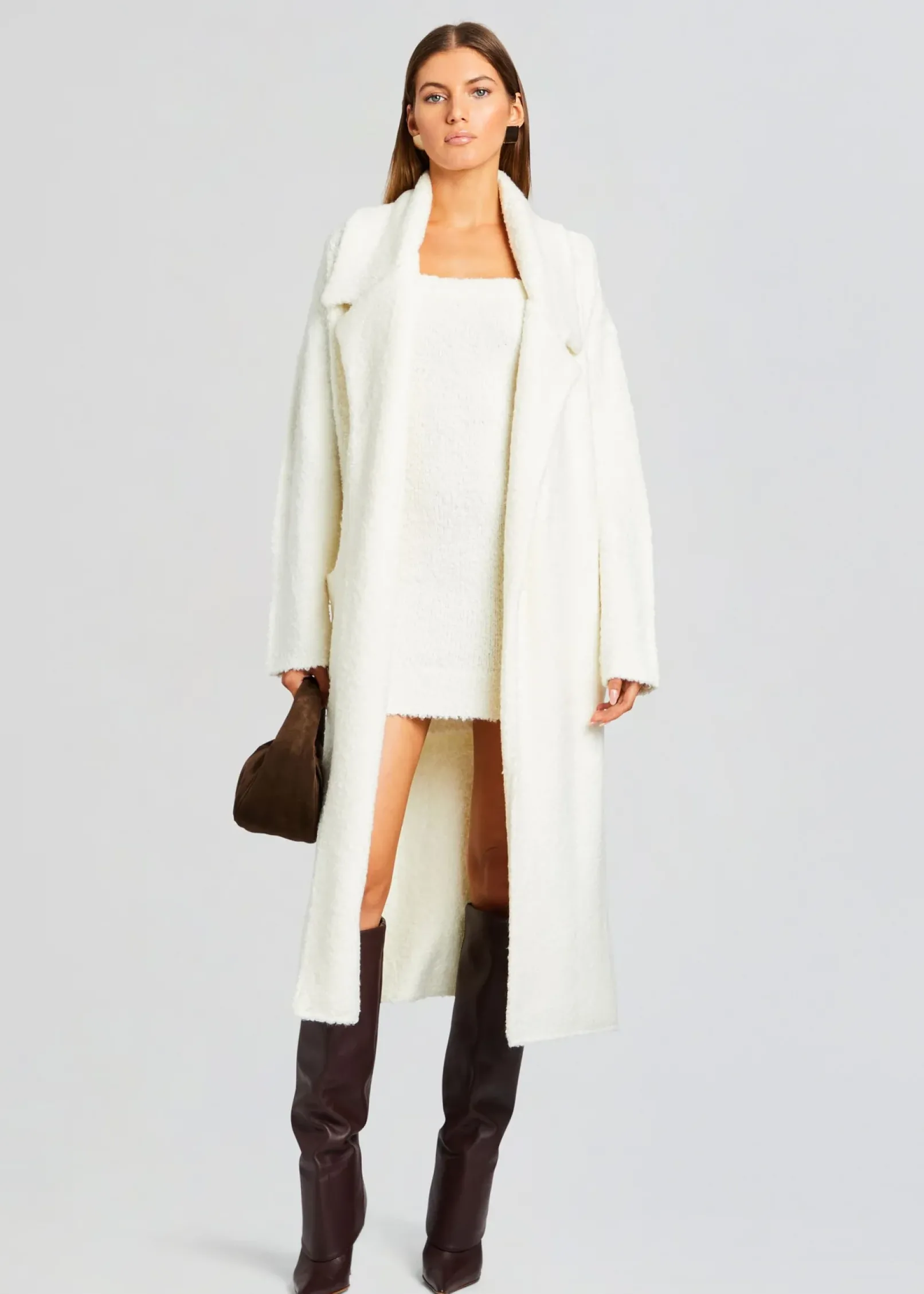 Shop Georgiana Boucle Dress Dresses