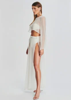 Flash Sale Grace Cropped Shirt Honeymoon Looks