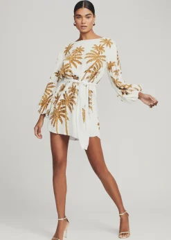 Cheap Grace Sequin Palm Dress RETROFÊTE