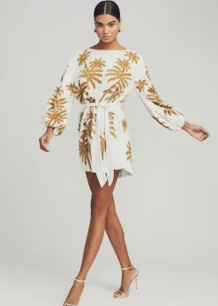Cheap Grace Sequin Palm Dress RETROFÊTE