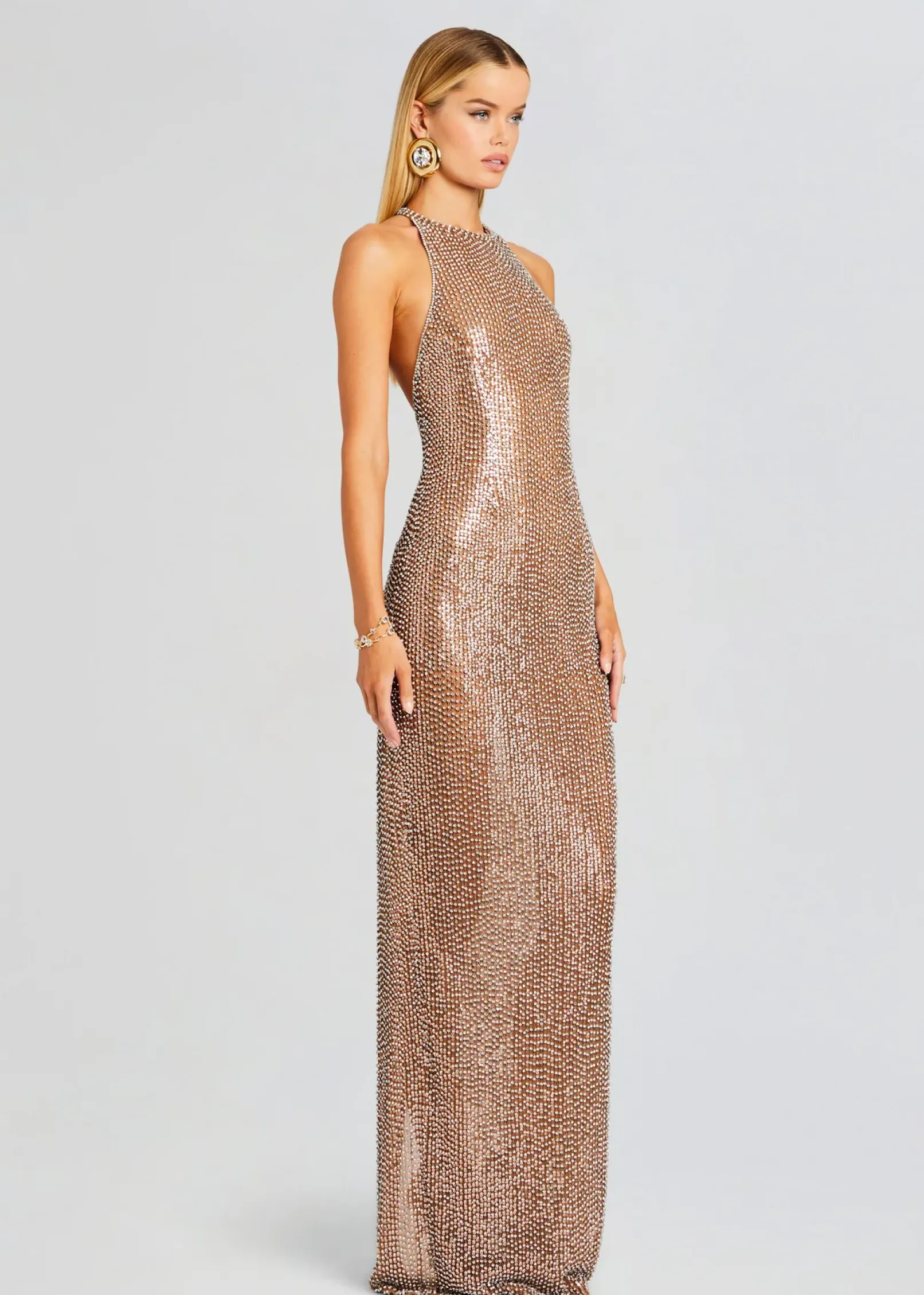 Sale Haven Embellished Dress Sheer Bliss