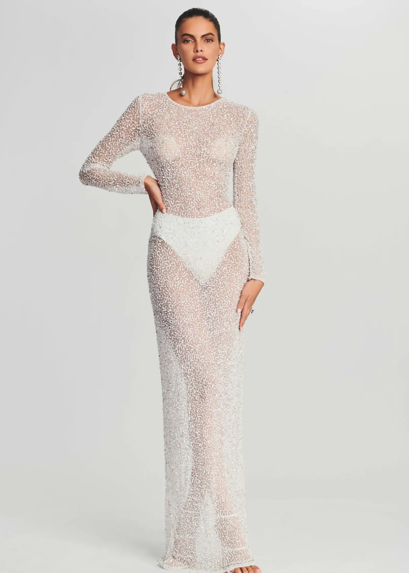 New Heidi Sequin Dress Gowns