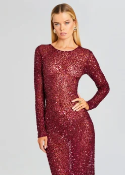 Online Heidi Sequin Dress Maxi