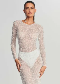 Sale Heidi Sequin Dress Sheer Bliss