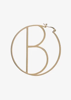 Sale Hoop Letter Earring Accessories