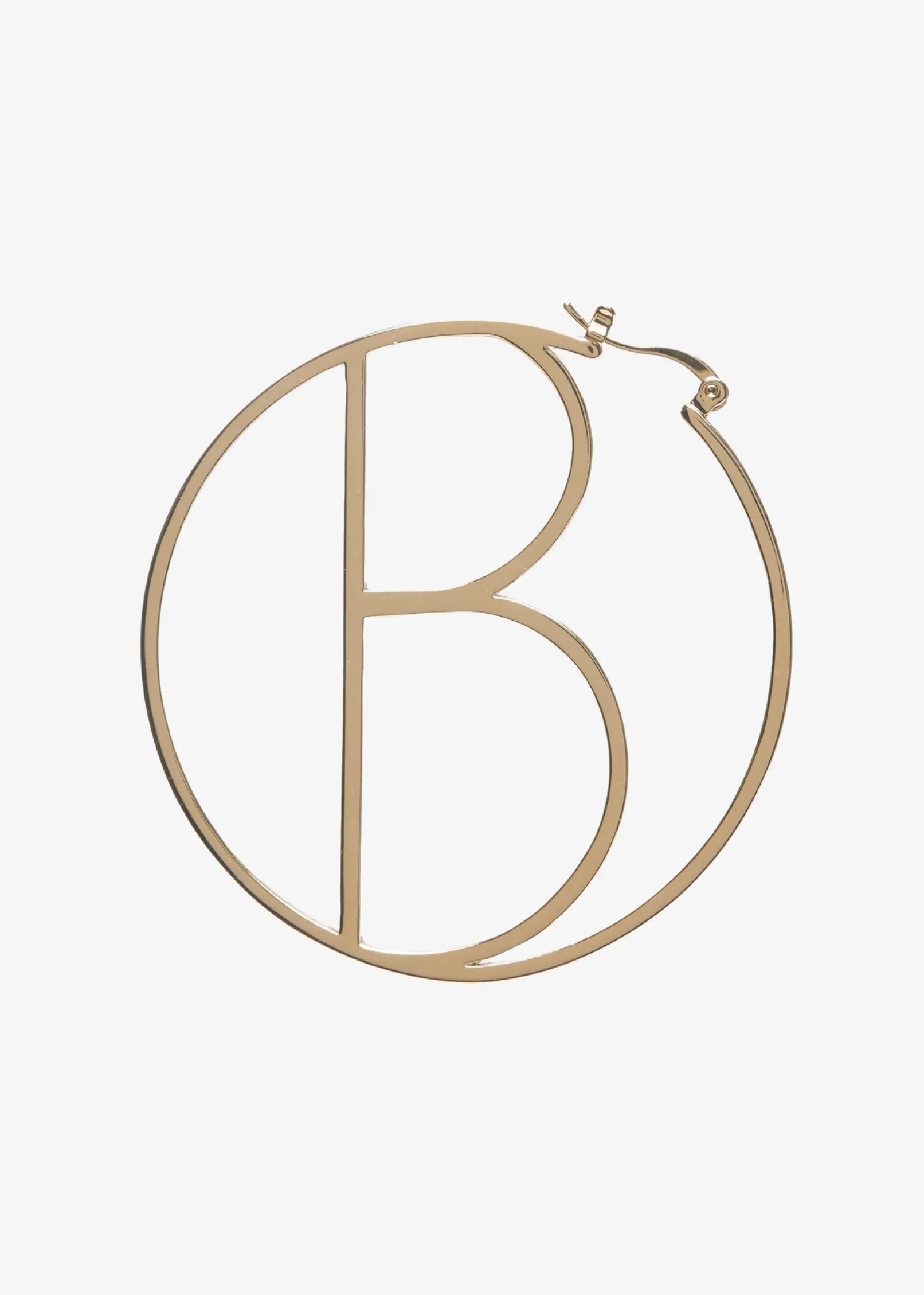 Sale Hoop Letter Earring Accessories