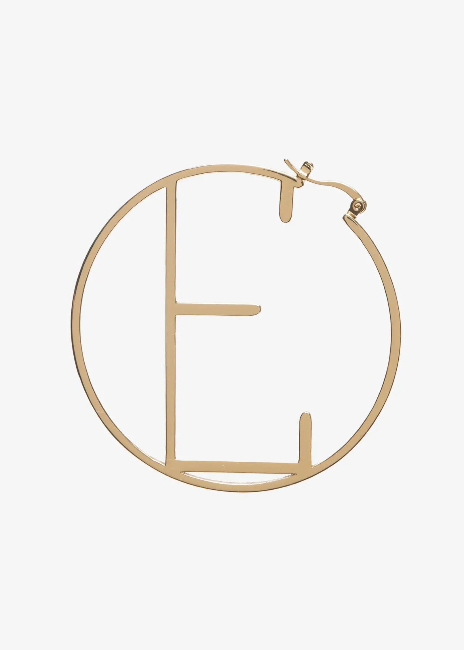 Sale Hoop Letter Earring Accessories