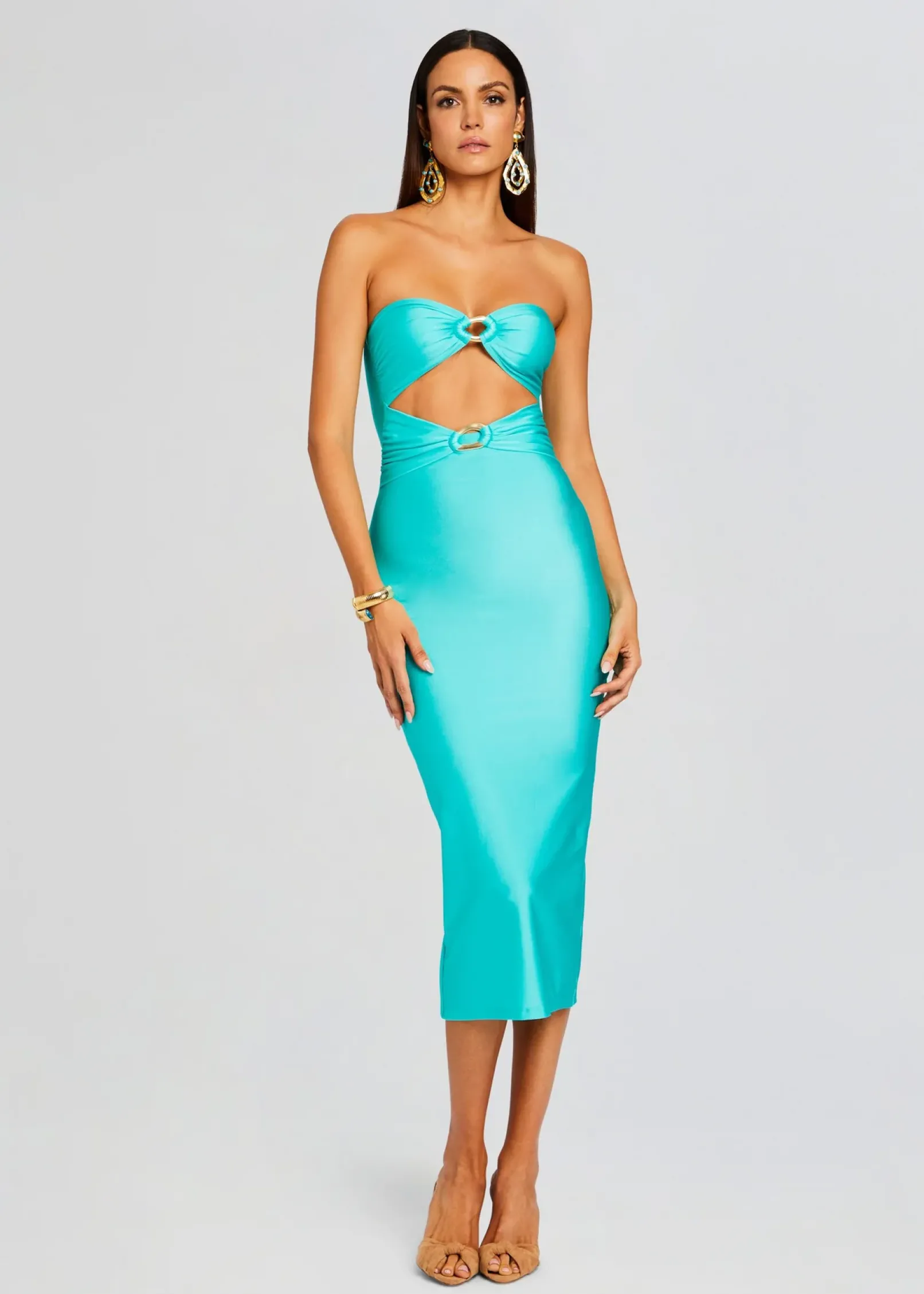 Clearance Ida Lycra Midi Dress Resort '24