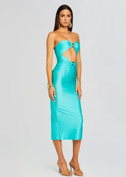 Online Ida Lycra Midi Dress Midi