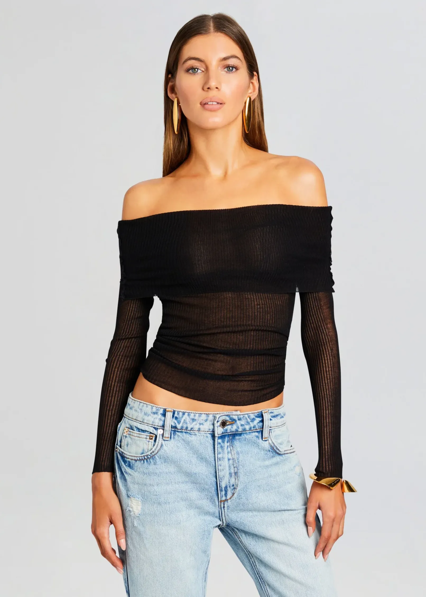 Online Idalia Top Sheer Bliss