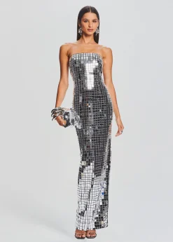 Cheap Imani Dress Subtle Shimmer
