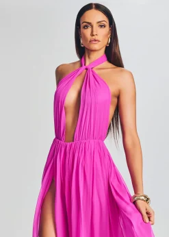 Sale Ina Silk Chiffon Dress RETROFÊTE