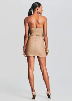 Best Sale James Coated Denim Mini Dress Best Sellers