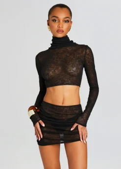 Clearance Julie Crop Long Sleeve Top Resort '24