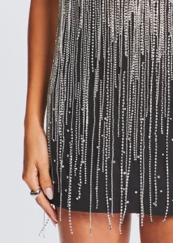 New Juliette Embellished Fringe Dress RETROFÊTE