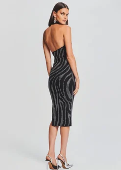 Clearance Kaisley Knit Dress Midi