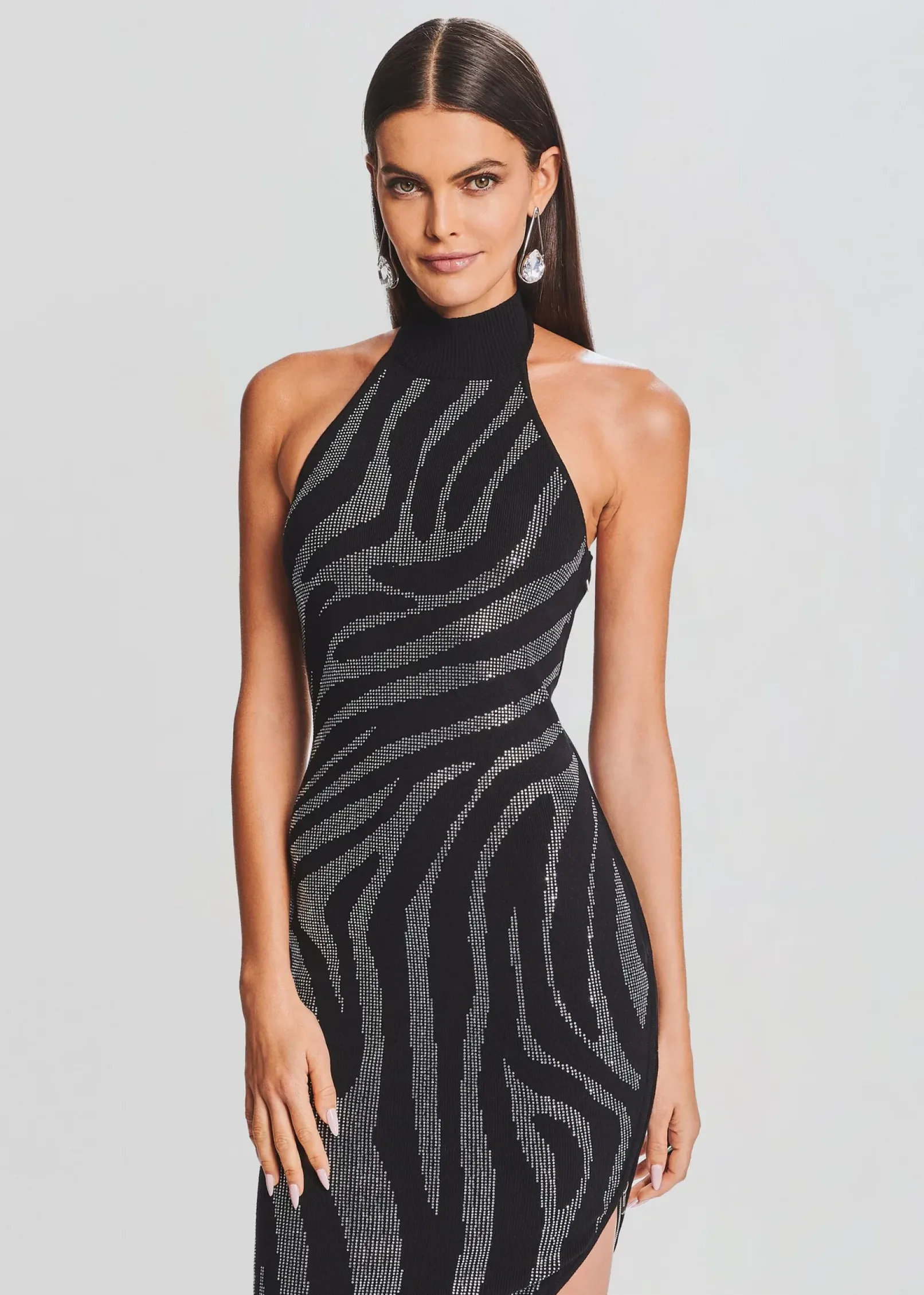 Clearance Kaisley Knit Dress Midi