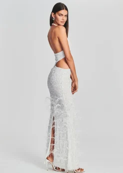 Best Sale Katerina Sequin Feather Dress Dresses