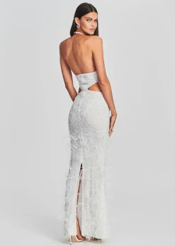 Flash Sale Katerina Sequin Feather Dress Gowns