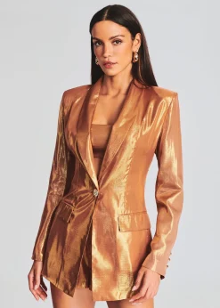 Discount Killy Silk Chiffon Blazer Jackets