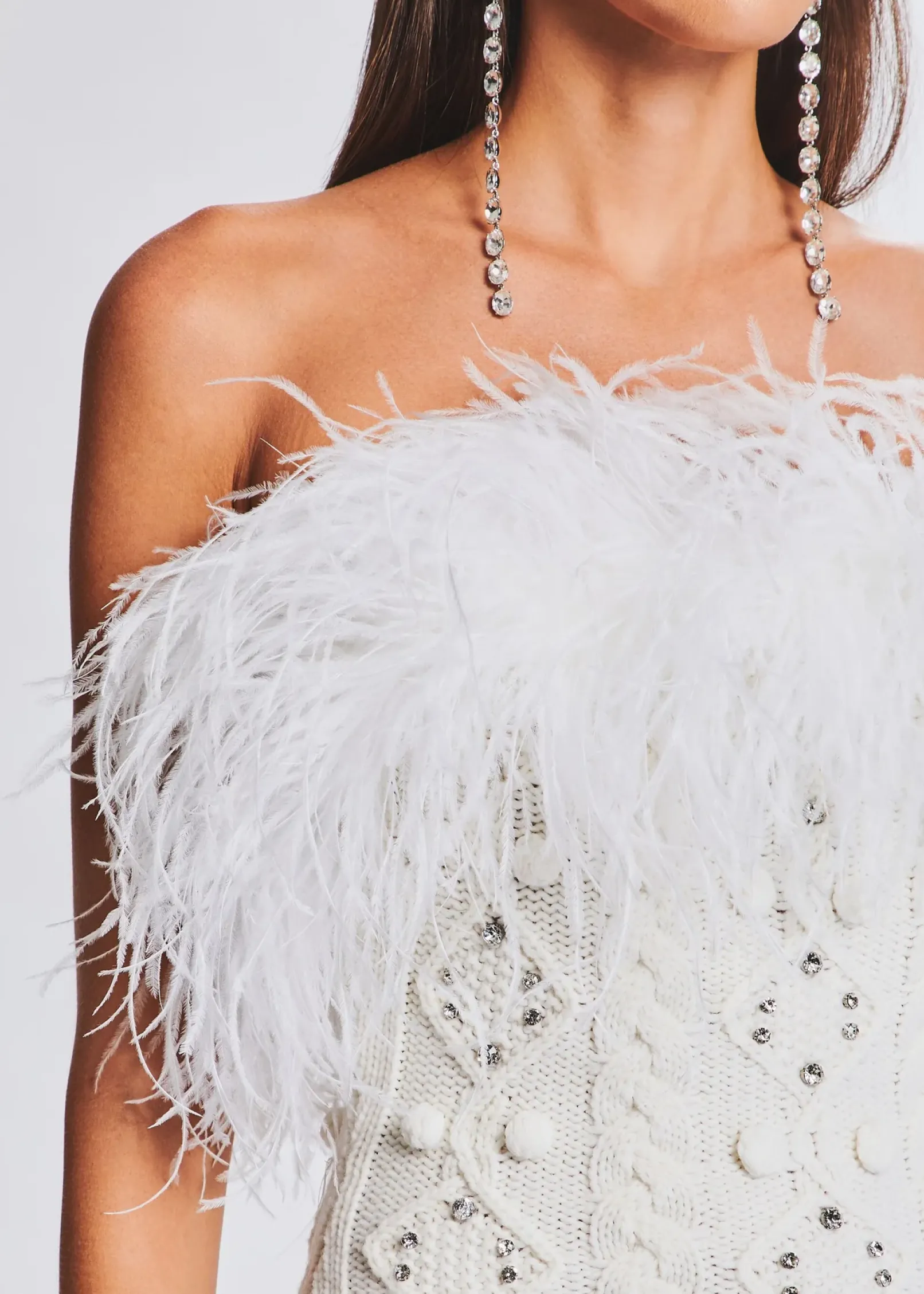 Flash Sale Kimberely Embellished Knit Dress RETROFÊTE