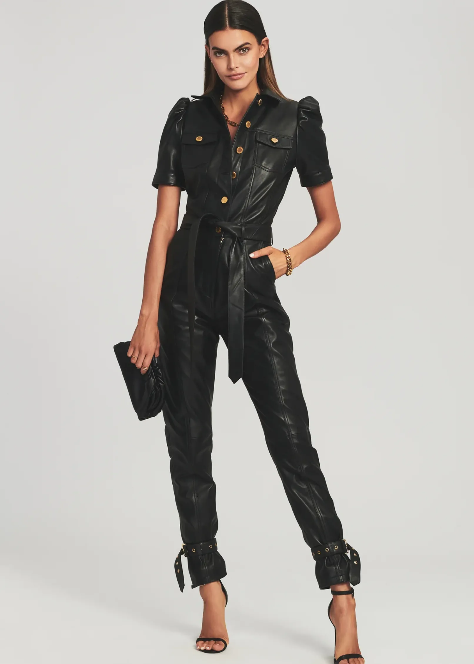 Outlet Knox Leather Jumpsuit RETROFÊTE