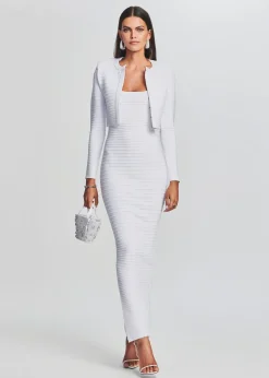 Hot Kylie Bandage Knit Dress Guest Of