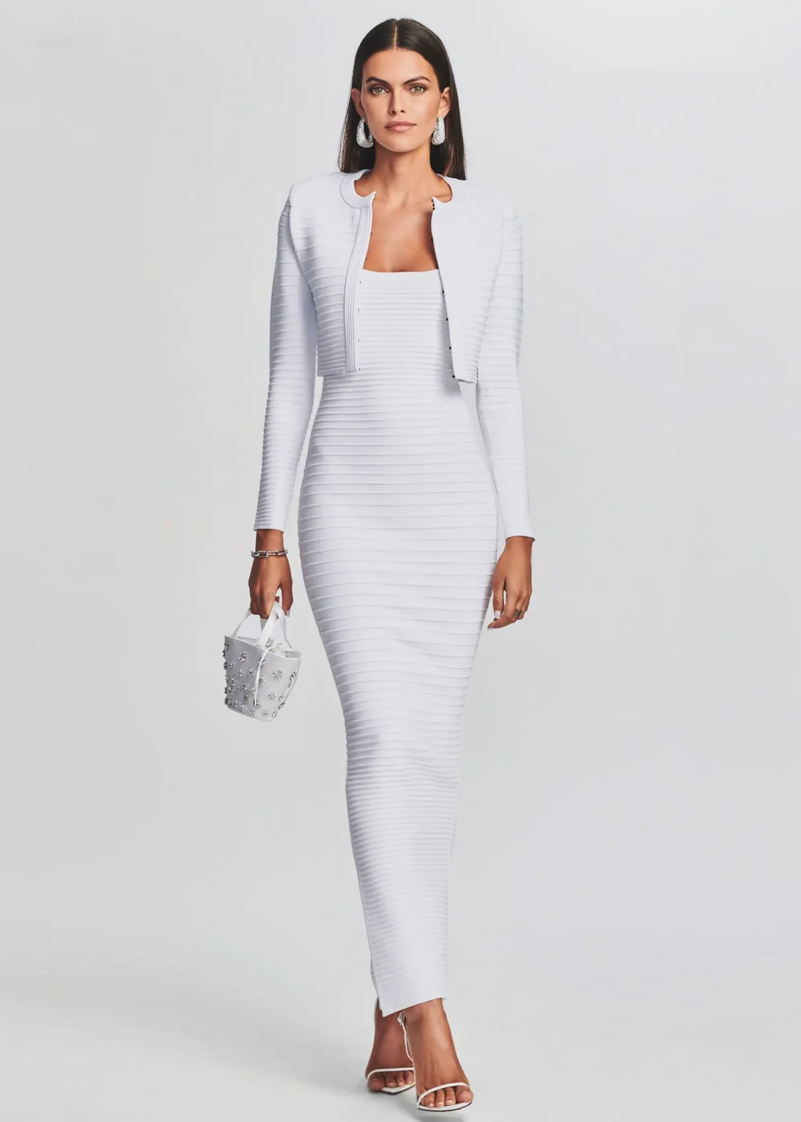 Hot Kylie Bandage Knit Dress Guest Of