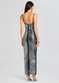 Best Sale Kyree Embellished Knit Dress Guest Of