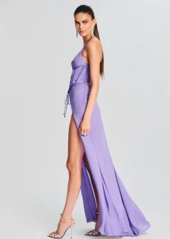 Sale Larissa Silk Corset Dress Bridal Party
