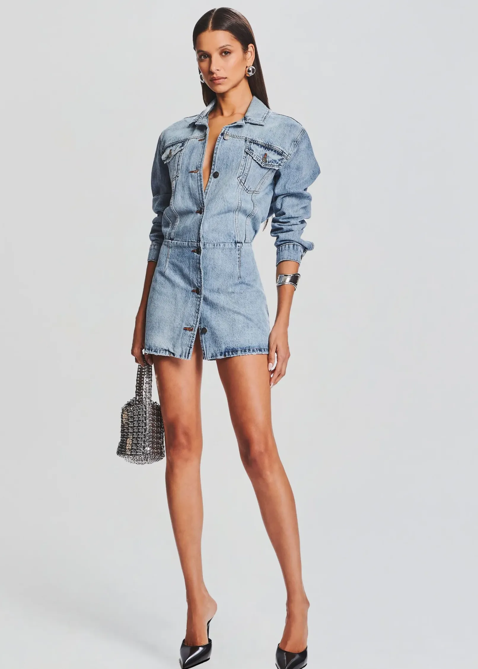 Online Laura Denim Dress Dresses