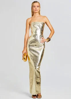 Best Sale Lavonne Leather Dress Gowns