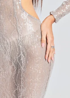 Cheap Lenora Sequin Embellished Dress Dresses