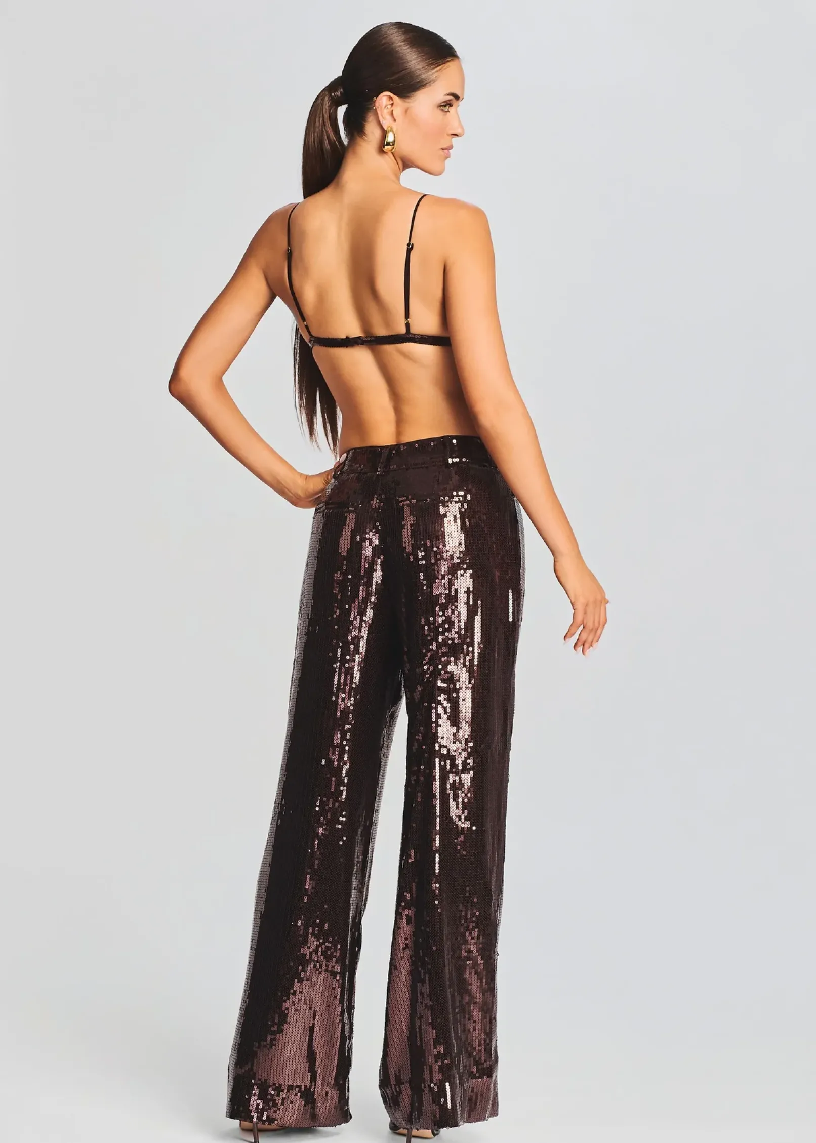 Outlet Libra Sequin Bralette Men Neutral Moments