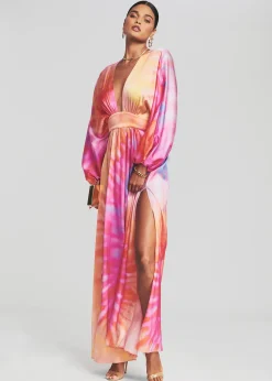 Fashion Lila Silk Dress RETROFÊTE