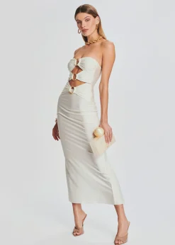 Store Lily Lycra Maxi Dress Honeymoon Looks
