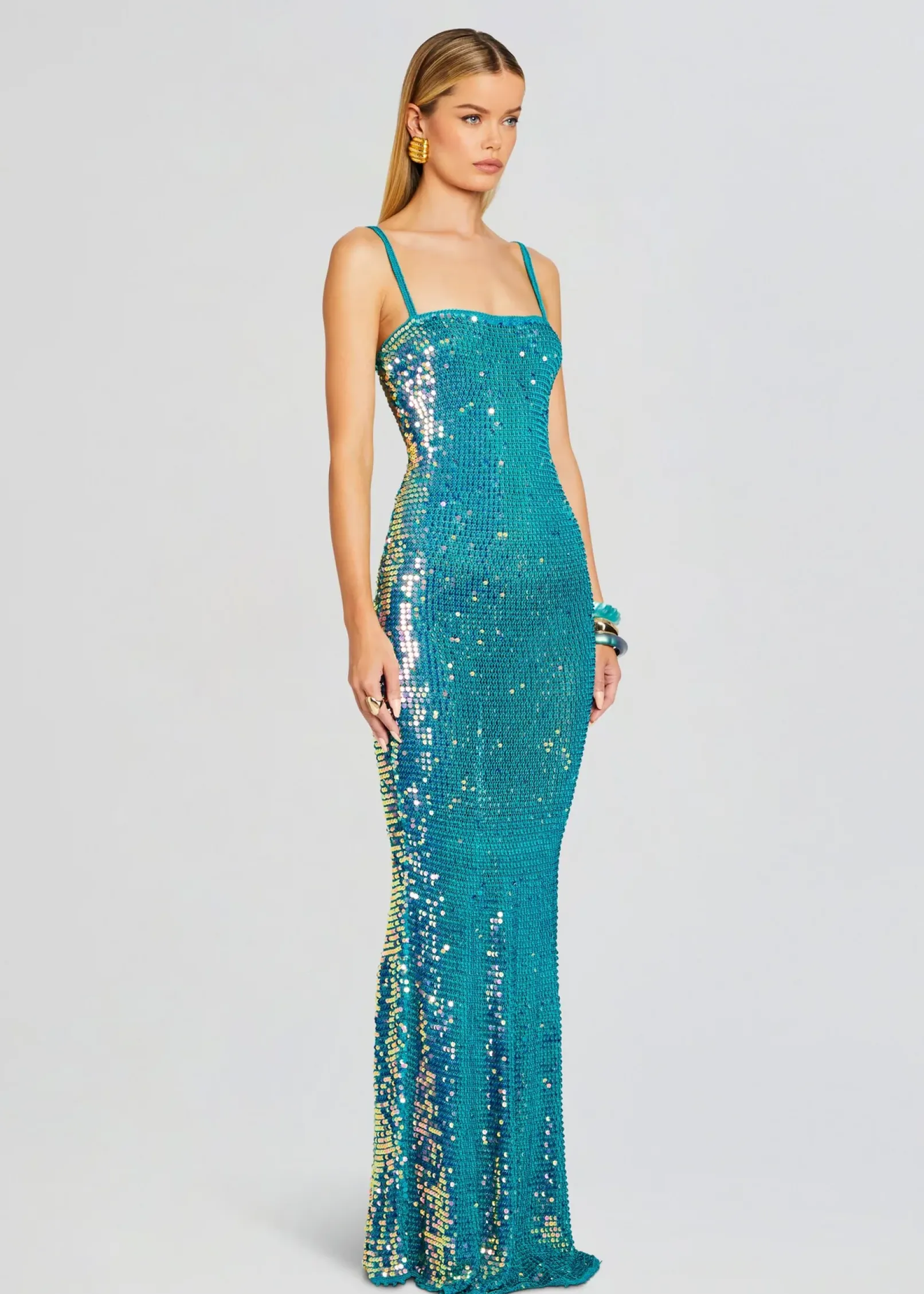 Best Sale Lisette Sequin Crochet Dress RETROFÊTE