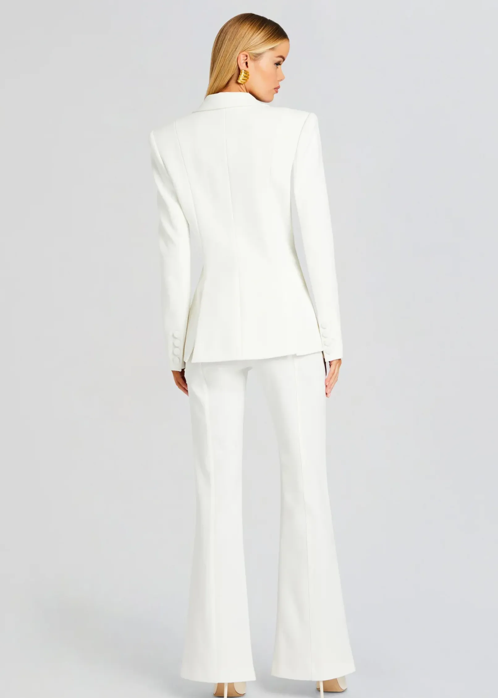 Fashion Lizzy Low Rise Flared Trousers Night Out