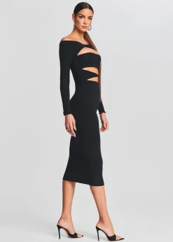 Hot Lotus Dress Midi