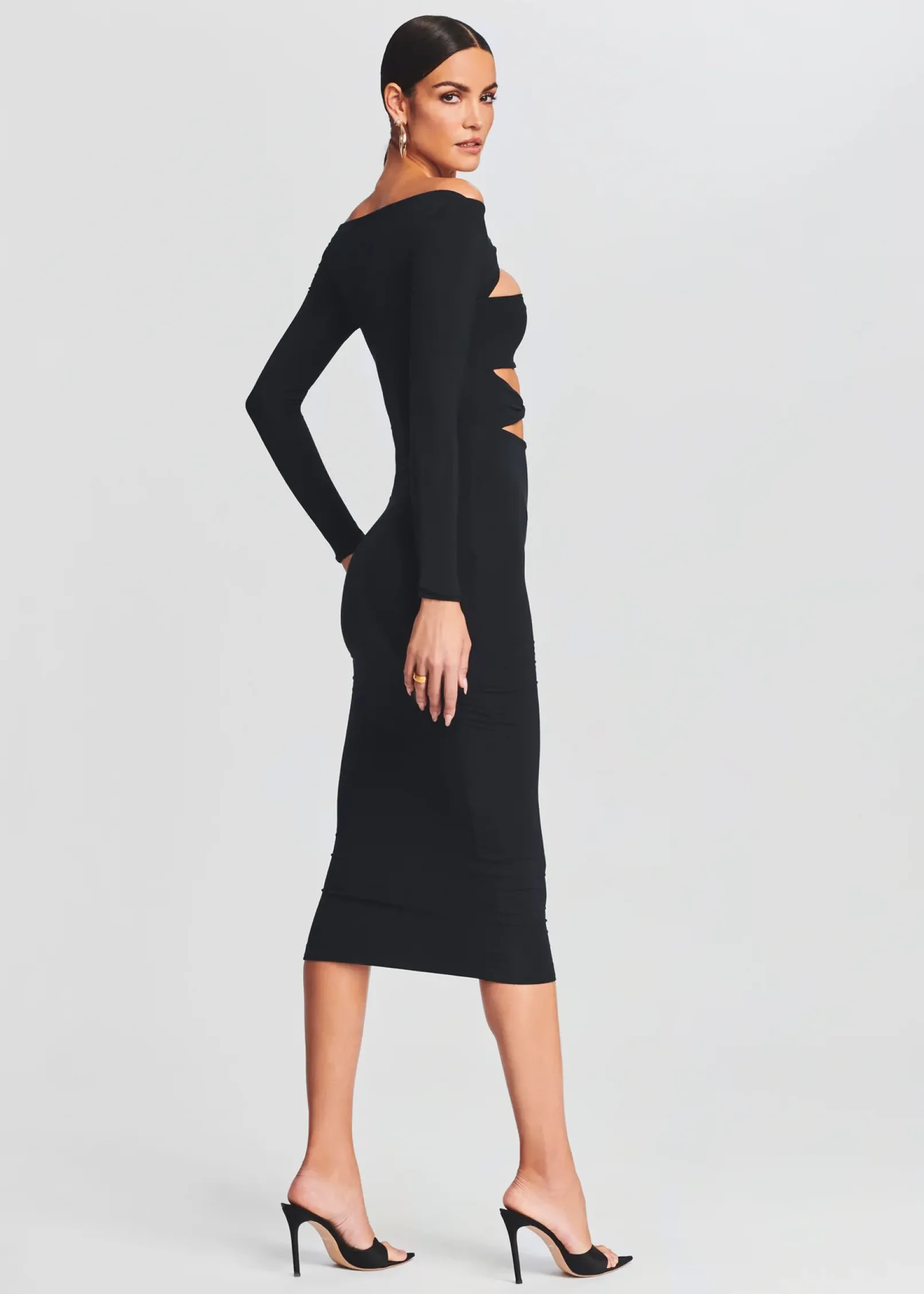 Hot Lotus Dress Midi