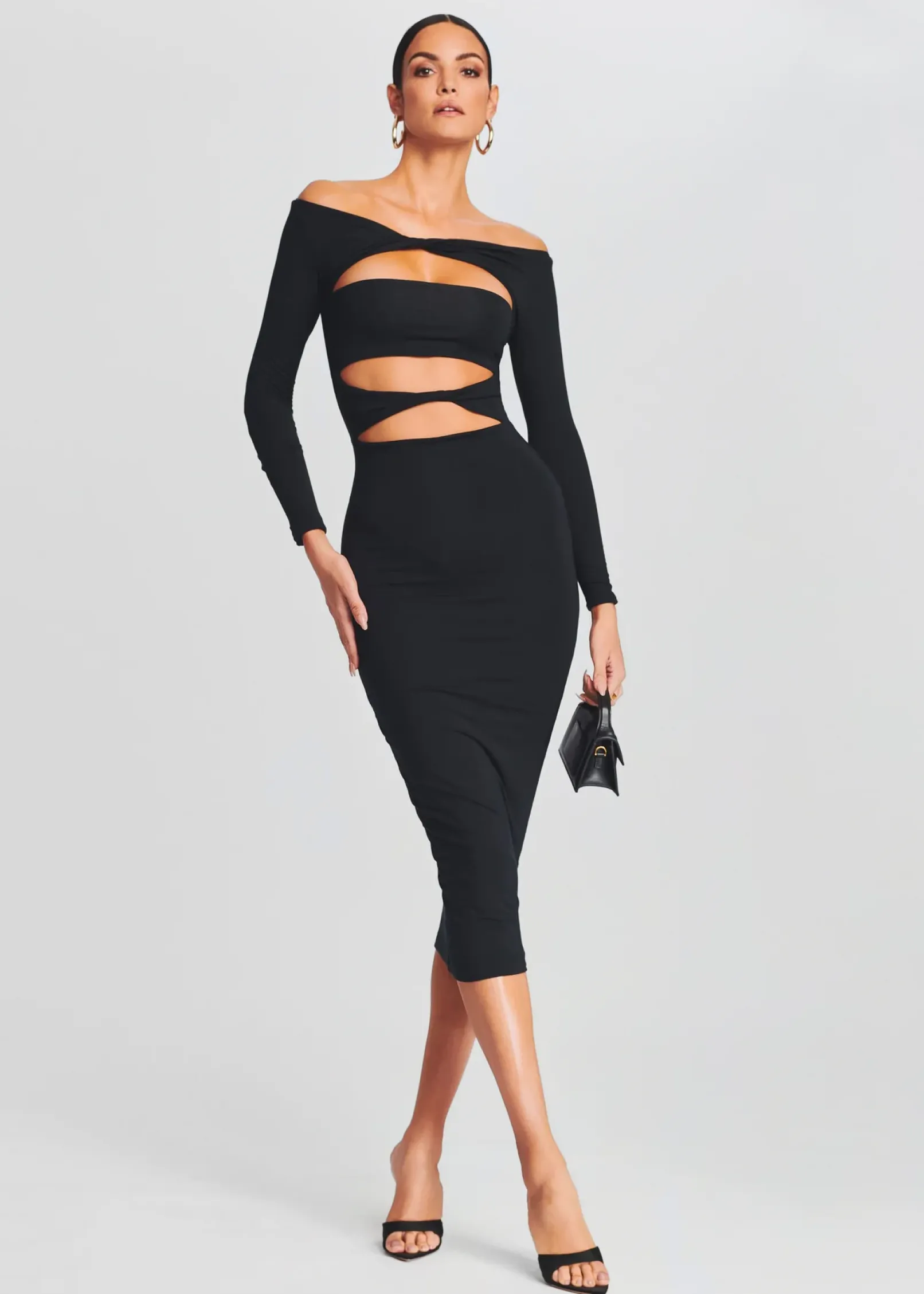 Hot Lotus Dress Midi