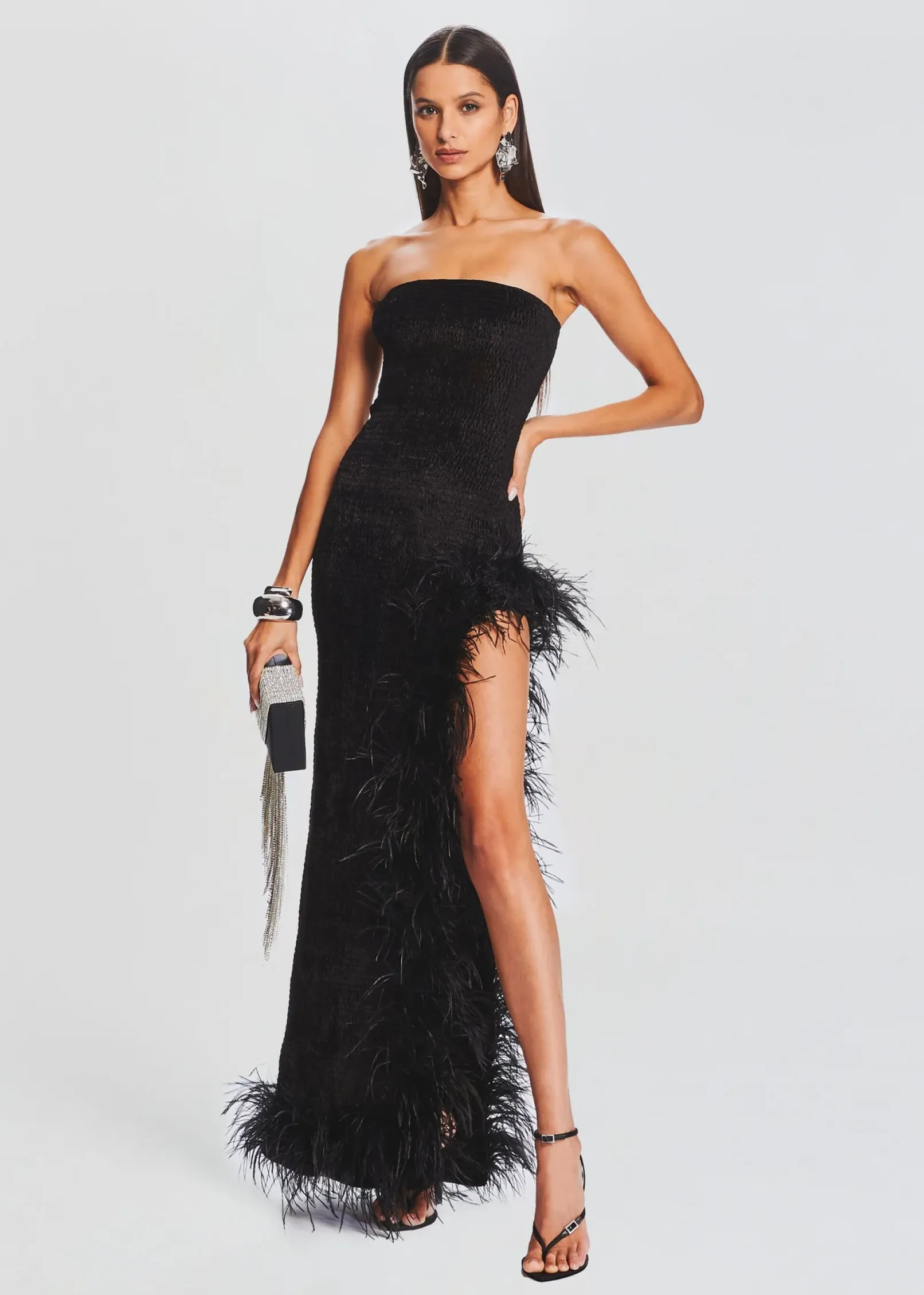 Hot Lula Feather Dress RETROFÊTE